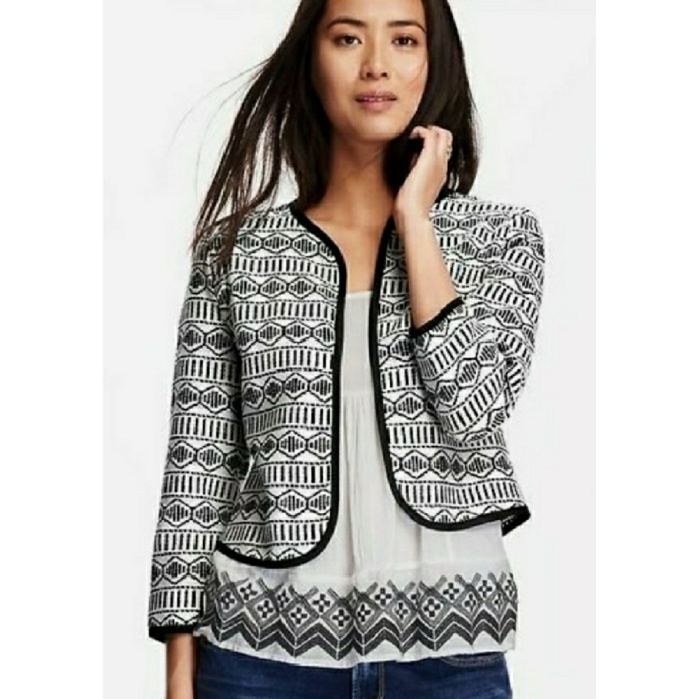 Old Navy Jacquard open Jacket size XL